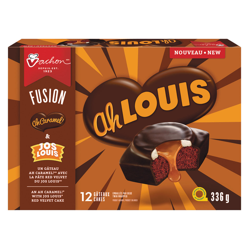 Discover the Delicious NEW! Vachon Fusion Ah Louis Cakes at Caffeine Cam